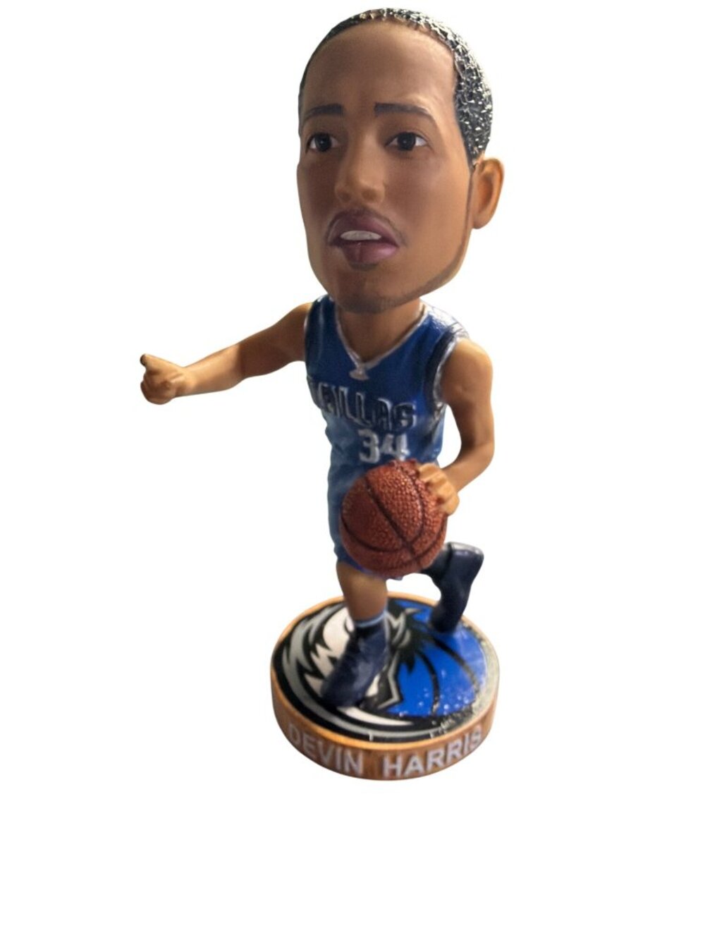 2016-2017 Dallas Mavericks Devin Harris Bobblehead NBA Collectible With Box